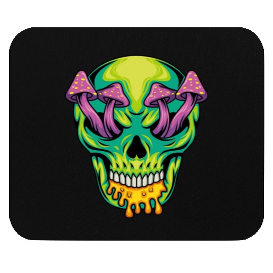 Mysterious skull Mouse Pads