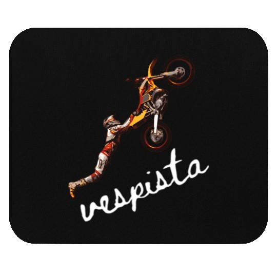Vespista Vespa Biker Motorcycle Scooter For Him Fo Mouse Pads
