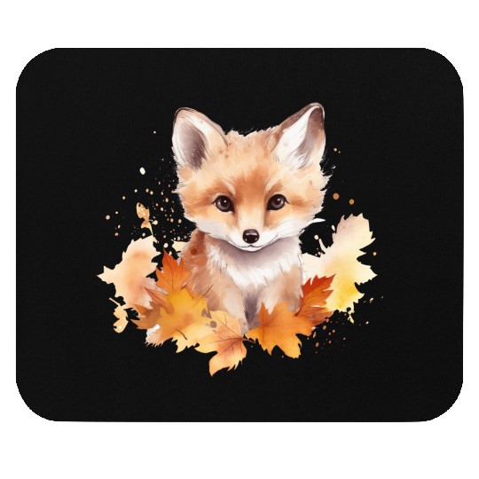 Baby fox Mouse Pads