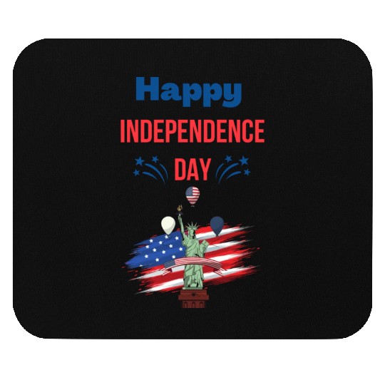 Happy independence day Mouse Pads