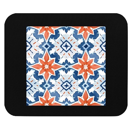Summer Melange Detailed Ceramic Tile Collection 01 Mouse Pads