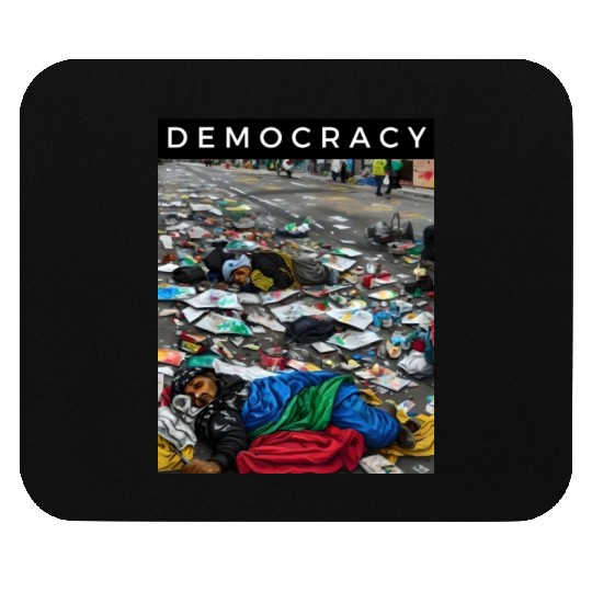 Forgotten Voices: The Democracy of the Streets Mouse Pads