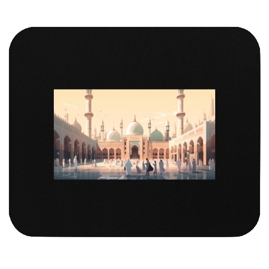 sammy Islamic pilgrimage People walking around the Mouse Pads