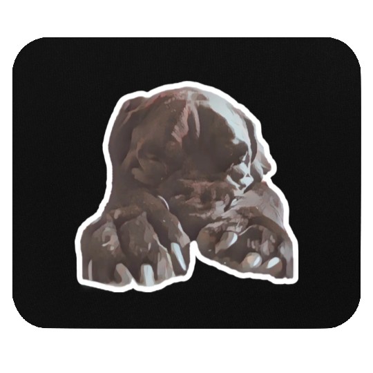 Cane corso in its natural sleeping environment Mouse Pads