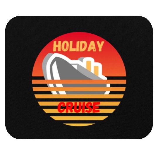 Cruise across the ocean Mouse Pads