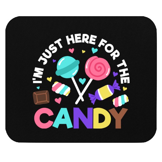 Halloween Candy Trick or Treat Party quote Mouse Pads
