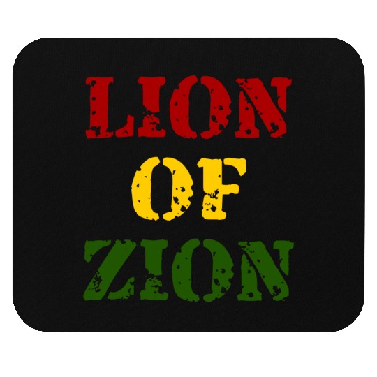 Lion Of Zion Reggae Colors Mouse Pads