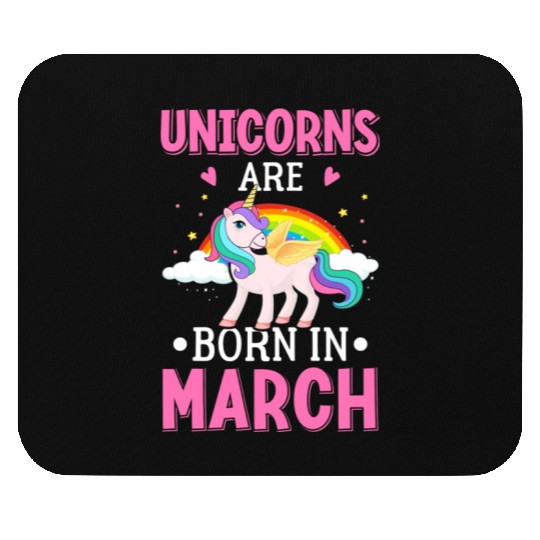 unicorn Mouse Pads design typography vintage 1