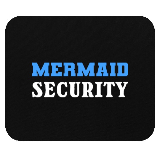 Mermaid Security Pool Attendant Gift Mouse Pads