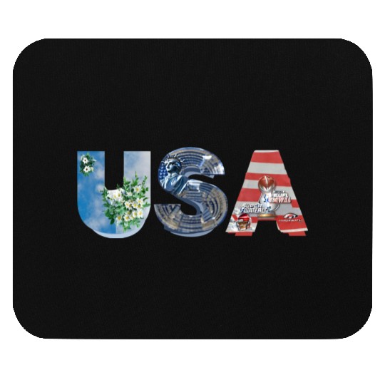 USA STATUE OF LIBERTY Comfort Colors Mouse Pads, USA
