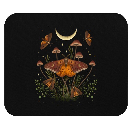 Autumn Light Underwings Mouse Pads