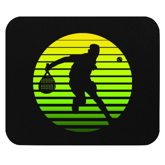 Padel Retro Sun Mouse Pads