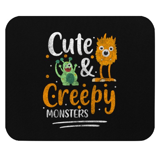 Monster Fright Children Monster Hunter Mouse Pads
