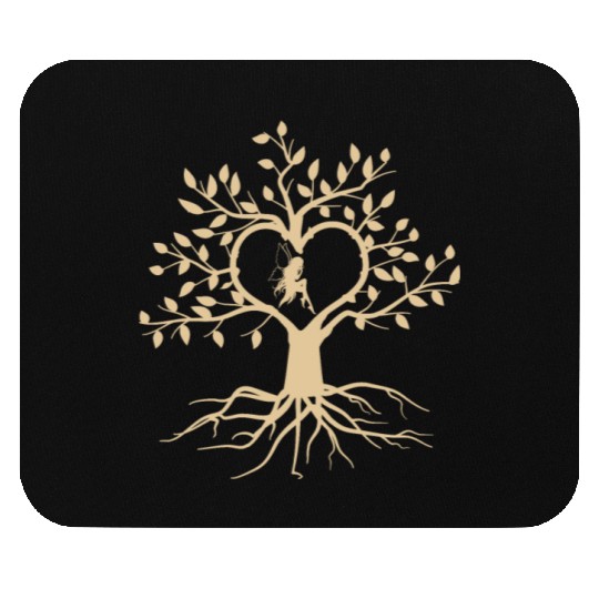 Fairy Mouse Pads, Fairycore Fairy Sitting In Heart