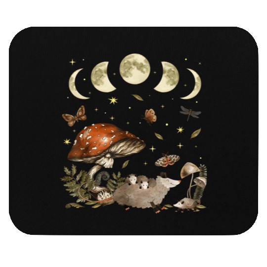 Possum Opossum Lover Owner Cottagecore Goblincore Mouse Pads