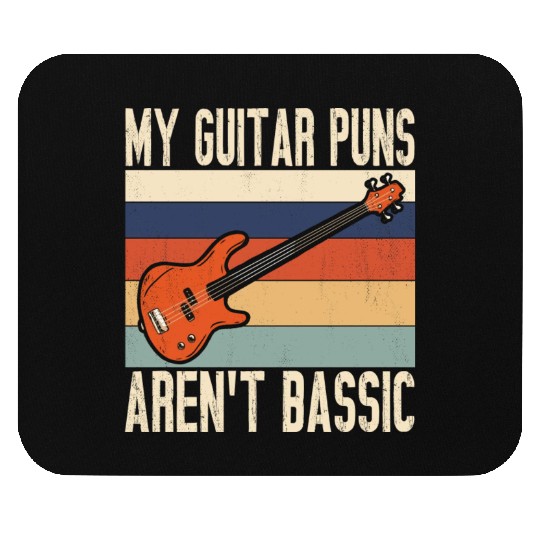 My Guitar S Aren t Bassic Guitar Player Mouse Pads