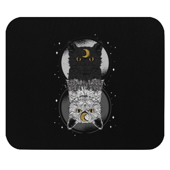 As Above so Below Cat Mouse Pads
