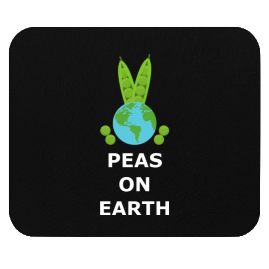 Peas On Earth Mouse Pads