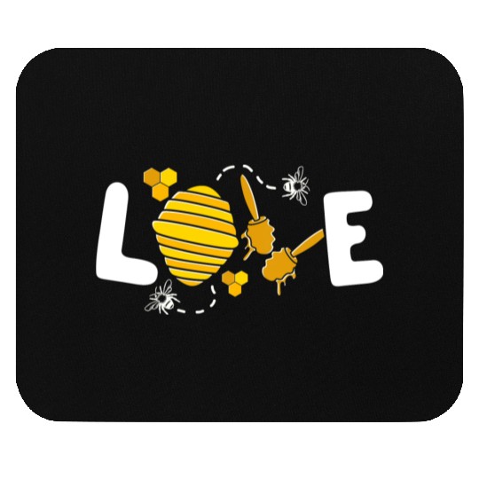 Save The Bees Bumblebee Love Bees Mouse Pads