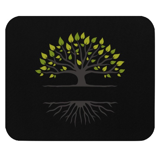 Family Reunion,, Family Reunion Tree, tree logo Mouse Pads