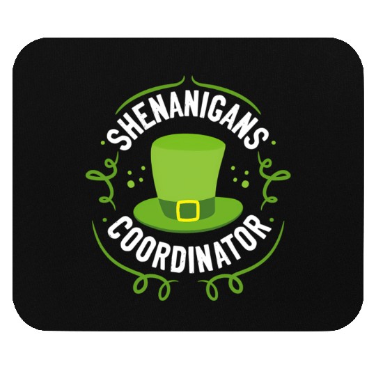 Shenanigans Coordinator Teacher St Patrick'S Day Mouse Pads