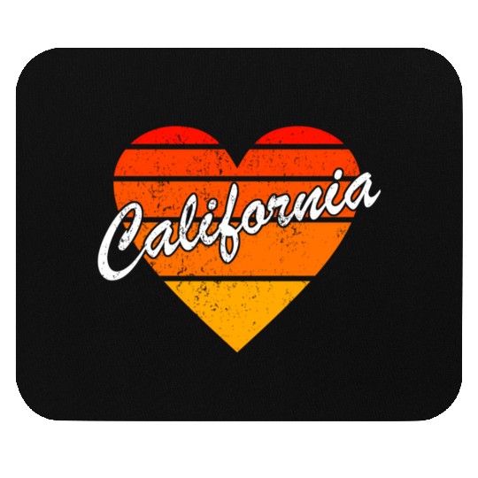 California Family Vacation 70S 80S Mouse Pads