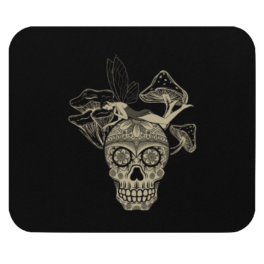 Fairy Mouse Pads, Fairycore Skull Skeleton And
