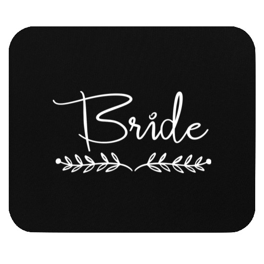 Bride Wedding Bride and Groom Mouse Pads