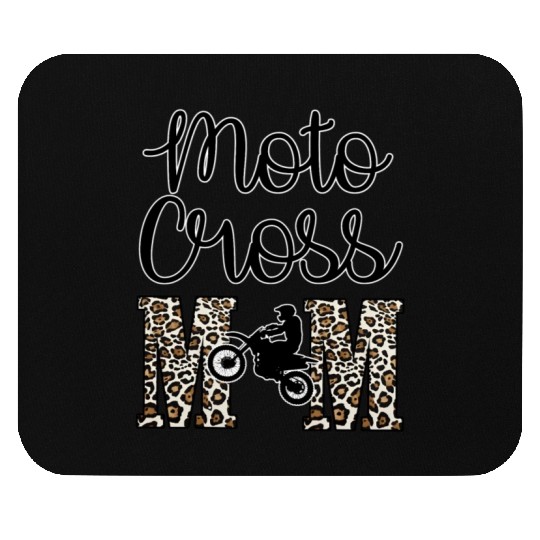 Moto X Motocross Mama Mom Racing Dirtbike Race Day Mouse Pads