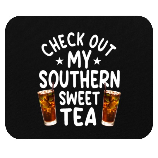 Southern Sweet Tea Outfit Mouse Pads