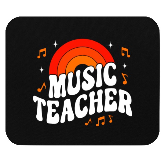 Groovy Music Teacher Back To School 2023 Mouse Pads