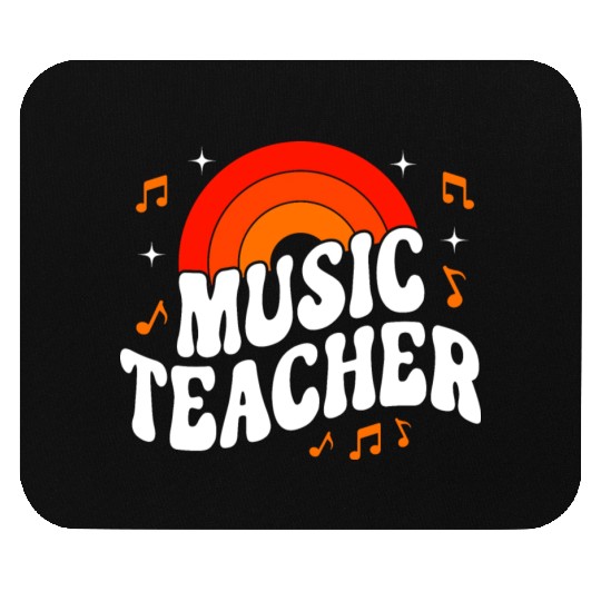 Groovy Music Teacher Back To School 2023 Mouse Pads