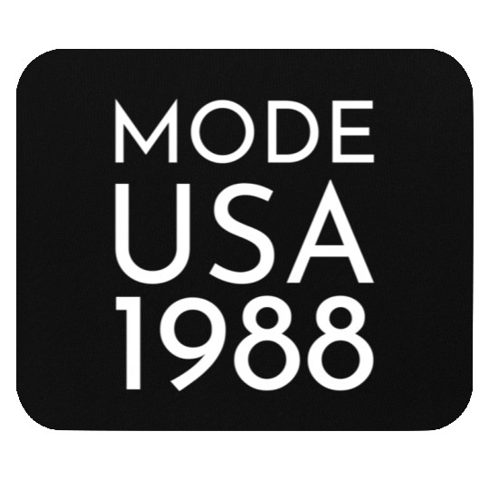 Mode Usa 1988 Masses Tour Mouse Pads