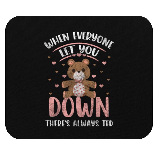 Teddy Bear Children Toy Cuddling Mouse Pads
