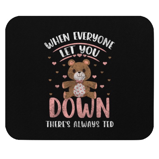 Teddy Bear Children Toy Cuddling Mouse Pads