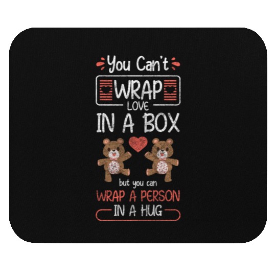 Teddy Bear Offspring Sweet Cuddling Mouse Pads