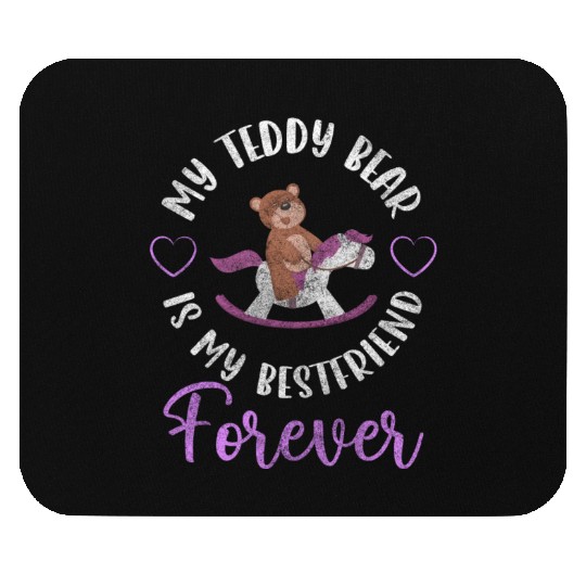 Teddy Bear Offspring Snuggle Cute Mouse Pads