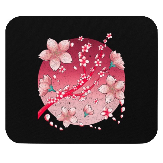 Japanese culture sakura gift cherry blossoms Mouse Pads