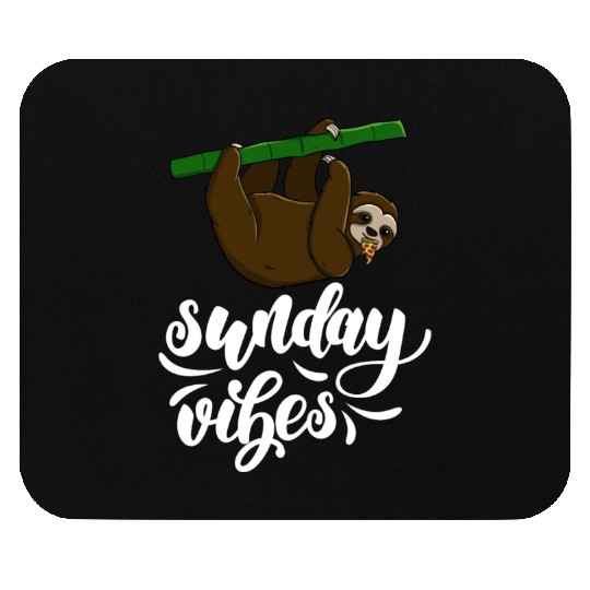 Sunday Vibes Sloth Mouse Pads