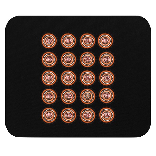 Yes to the Voice to parliament Mouse Pads