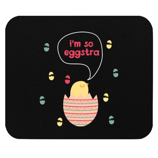 I m So Eggstra Spring Chick Easter Sunday Easter Mouse Pads