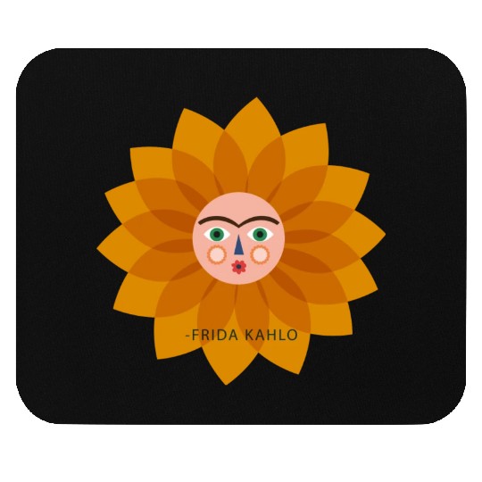 Cute Summer Vacation Frida Kahlo Sun Viva La Vida Mouse Pads