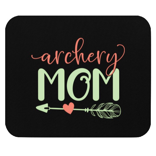 Archery Mom Archer Mom Bow Shooting Mouse Pads