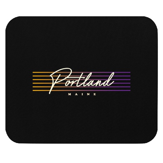 Portland Nostalgic Style Maine Mouse Pads