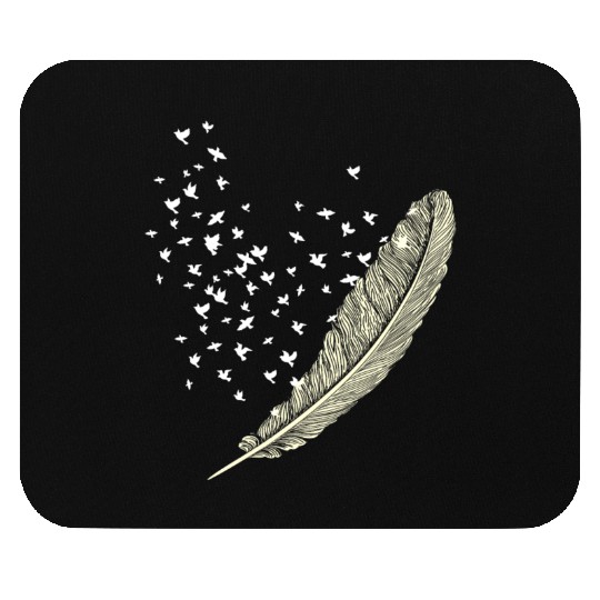 Feather Birds Mouse Pads