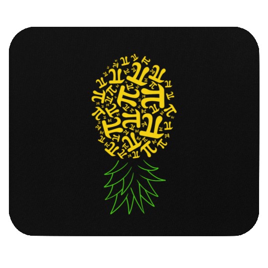 Pi Day Mouse Pads, Pineapple Pi Day, Funny Math Lover
