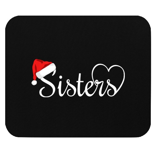 I Love My Sister Cute Sister Christmas Mouse Pads