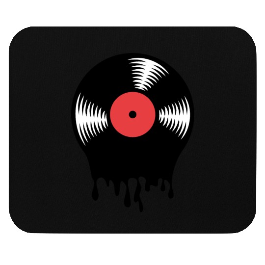 Melting vinyl disc. Mouse Pads
