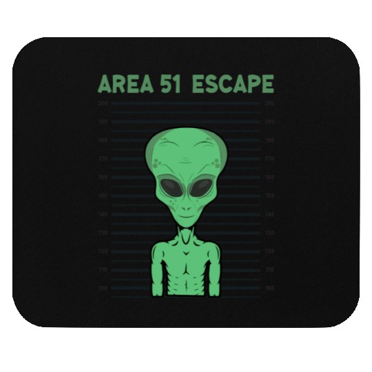 Storm Area 51 Funny Alien Escape Mouse Pads