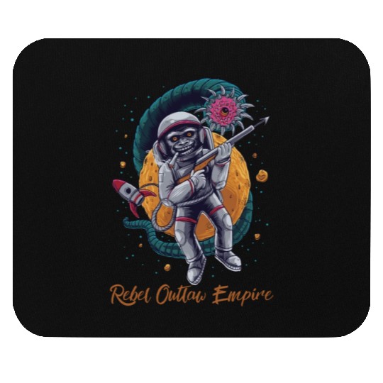 Rebel Outlaw Empire - Rebel Monkey Mouse Pads